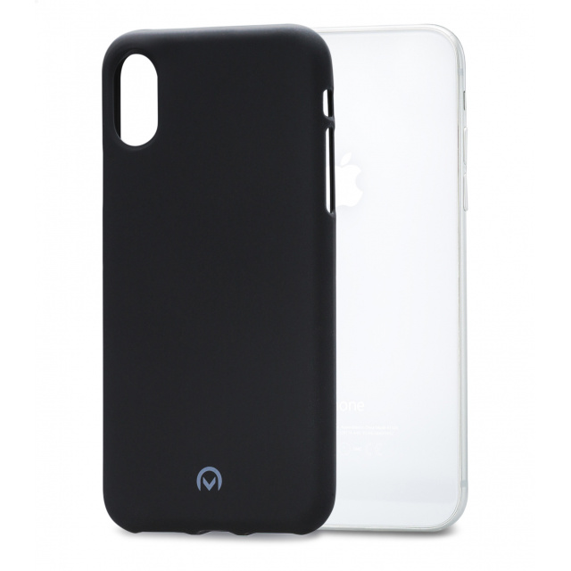 Mobilize Rubber Gelly Case Apple iPhone XS Max Matt Black