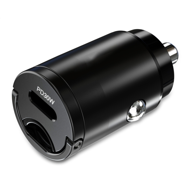 Mobilize Smart Car Charger Single USB-C 3.0A 15W Black