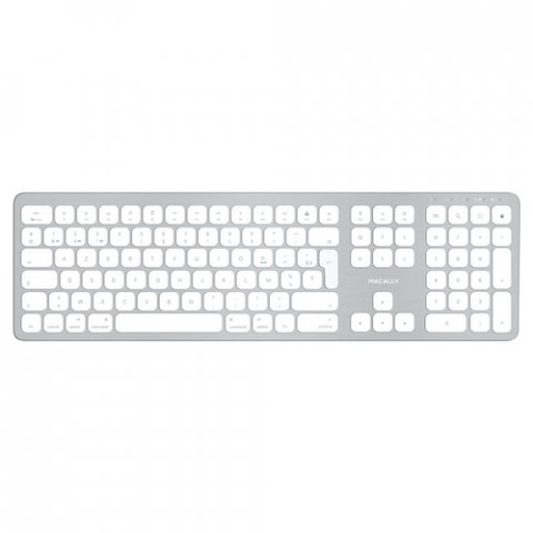 Macally Ultra slim Bluetooth wireless keyboard for Mac - Azerty