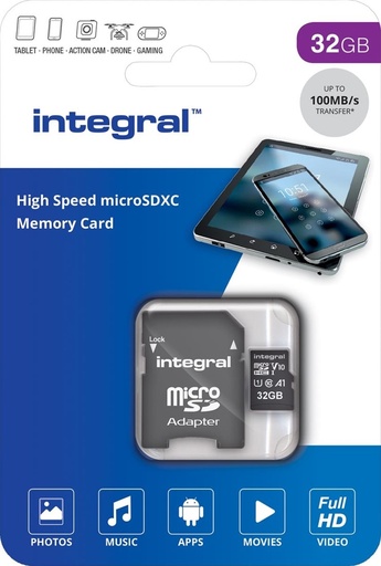 [INTEGRAL-MICROSDHC-32GB] Integral microSDHC 32GB