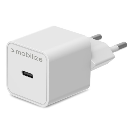 [MOBWC001] Mobilize Wall Charger USB-C 20W with PD/PPS White