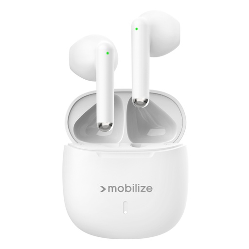 [MOB-TWSE-001W] Mobilize Wireless Earbuds White