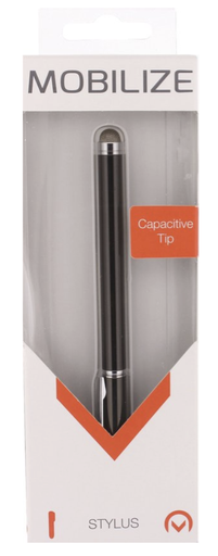 [8718256055928] Mobilize Capacitive Stylus Pen 2-in-1 Metallic Black